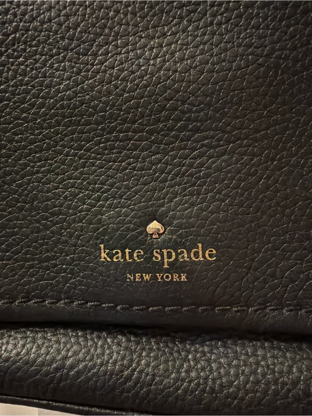 kate spade Black Leather Crossbody - Picture 5 of 8